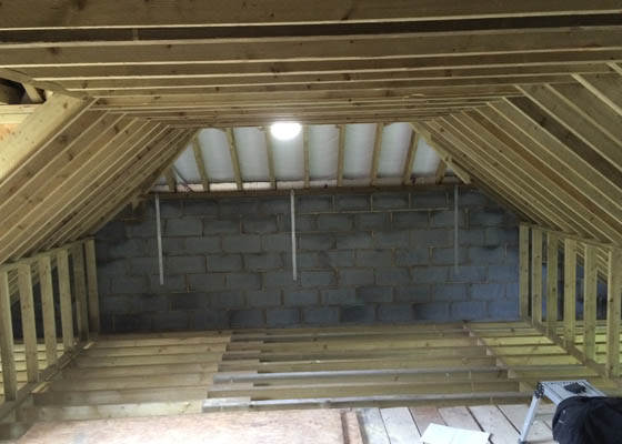 Photo of Harwood Carpentry Limited Salisbury Wiltshire wooden joists